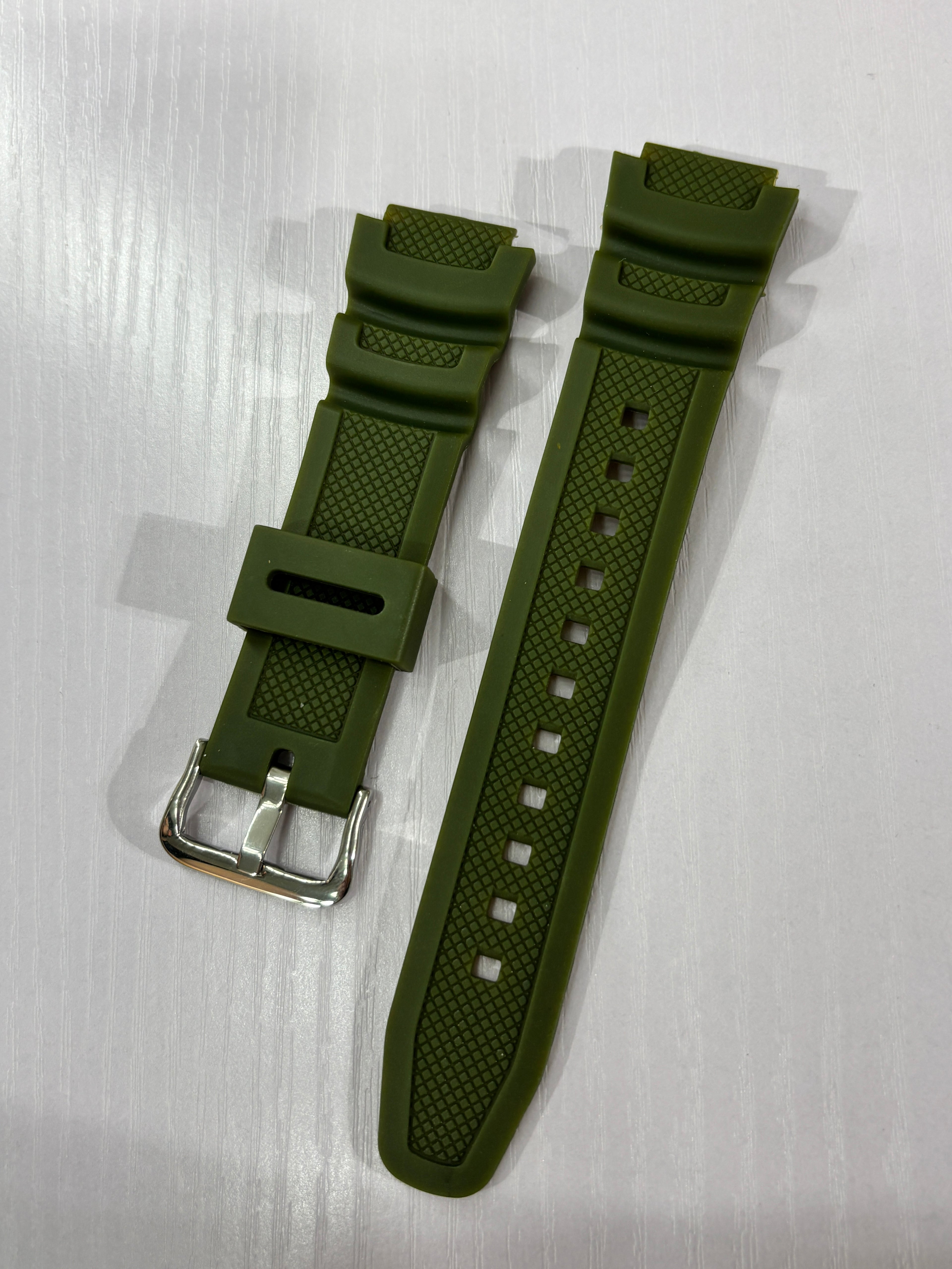 Casio AE1200 Replacement Rubber Strap | Multiple Colours