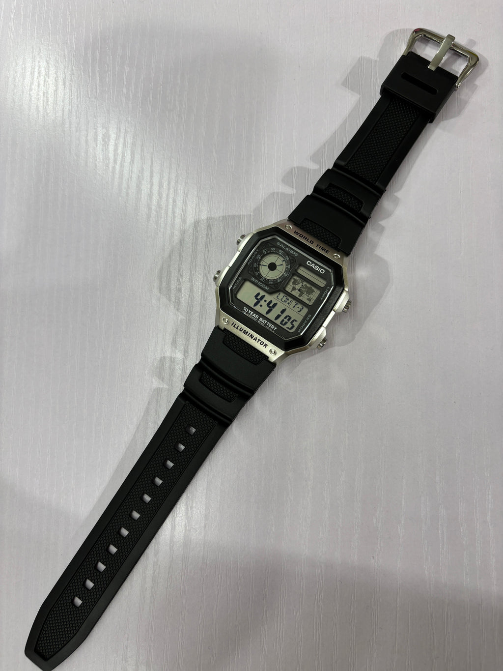 Casio AE1200 Replacement Rubber Strap | Multiple Colours