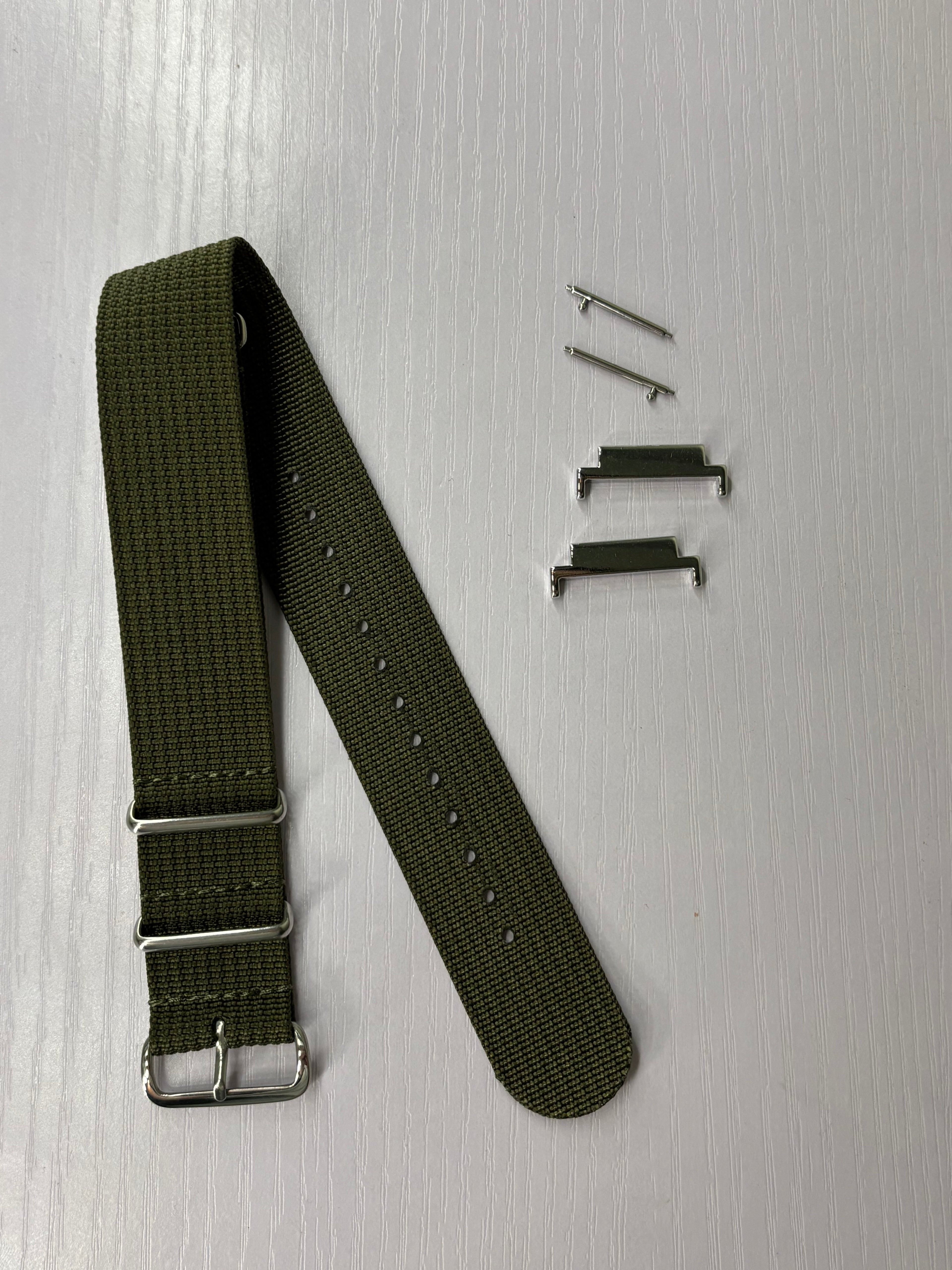 Casio AE1200 NATO Strap Conversion Kit | Lug Adaptors & Strap - Multiple Colour Options